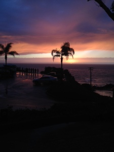 Sunset after day 1 of Storyline, Point Loma, San Diego